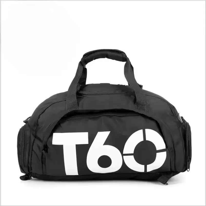 Fitness Bag Oxford Dry Wet Gym Bag Large Capacity Fitness Training Bag Shoe Compartment Wear-Resistant for Men Women