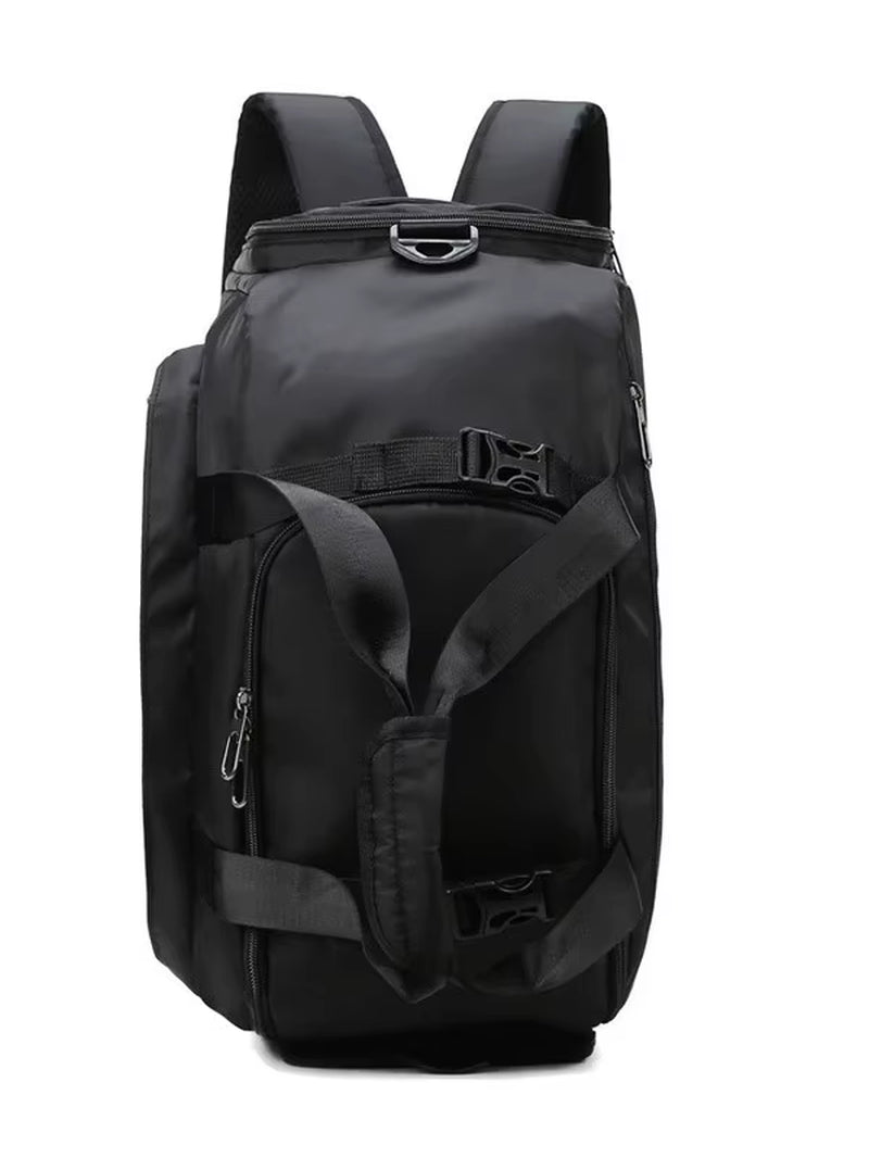 Fitness Bag Oxford Dry Wet Gym Bag Large Capacity Fitness Training Bag Shoe Compartment Wear-Resistant for Men Women