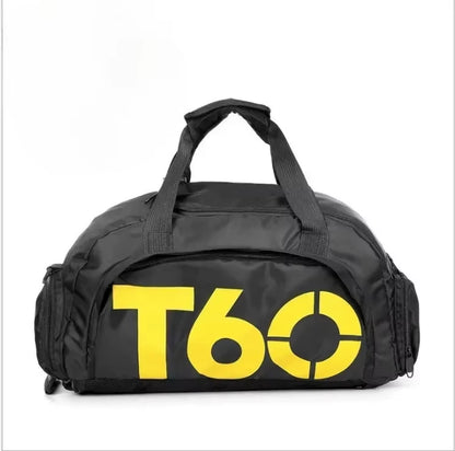 Fitness Bag Oxford Dry Wet Gym Bag Large Capacity Fitness Training Bag Shoe Compartment Wear-Resistant for Men Women